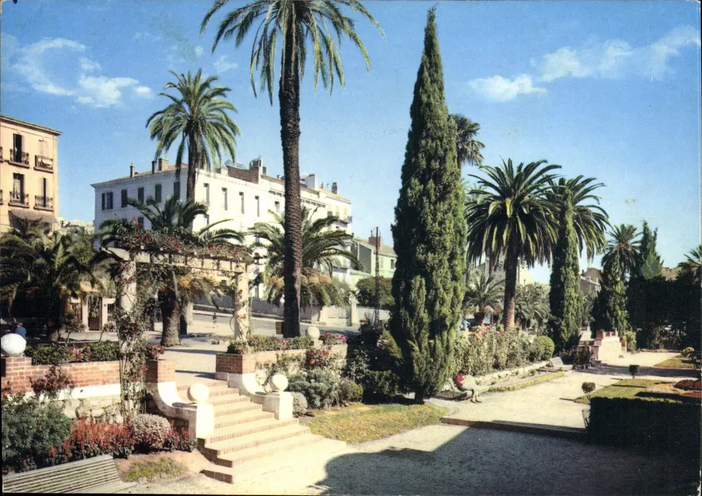 Jardim dos Palmier — Hyères, Côte d'Azur — editor não identificado - Frente