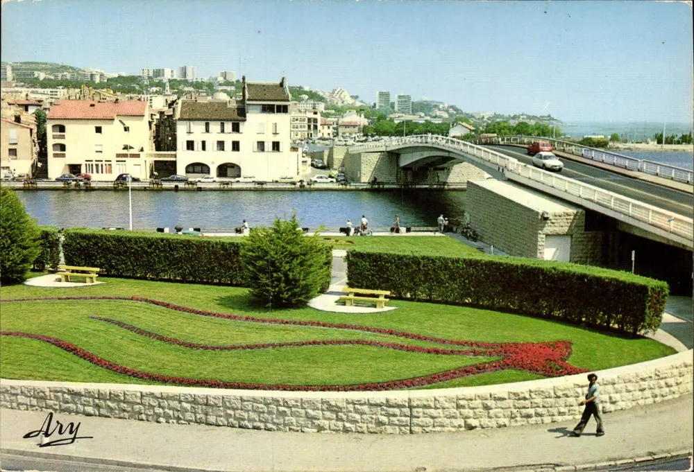 Martigues — Le quartier de l'Île et le Pont - Levis — Édition TADDY - Vorderseite