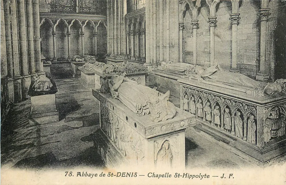 Abadia de St-Denis — Capela St-Hippolyte — J. F. - Frente
