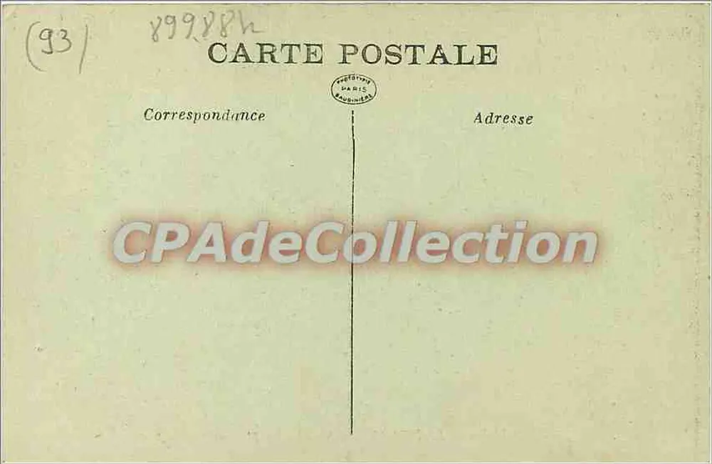 Abadia de St-Denis — Capela St-Hippolyte — J. F. - Verso