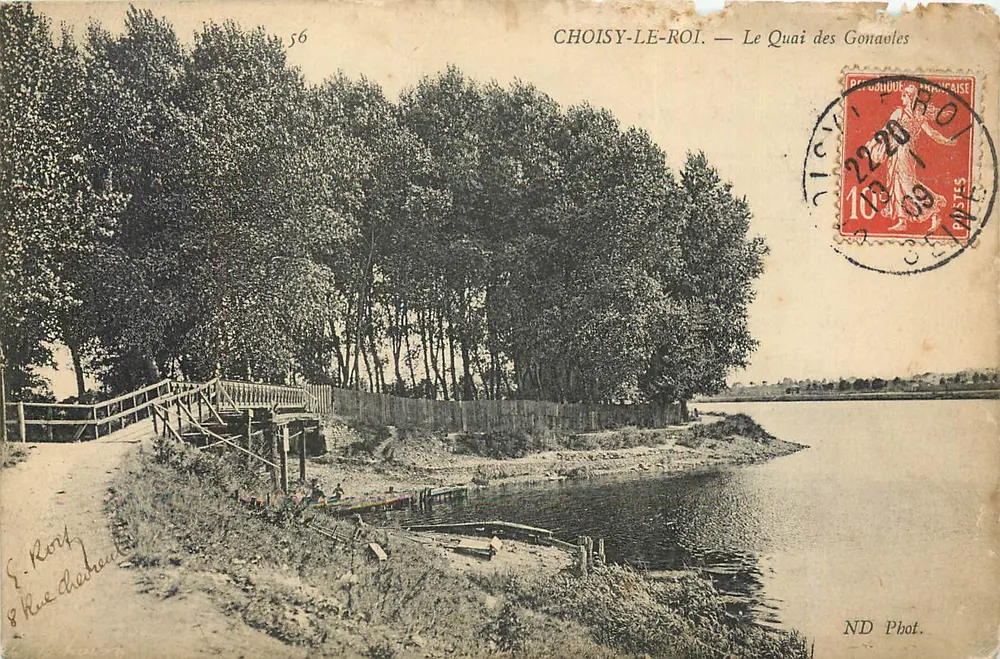 Choisy-le-Roi — Le Quai des Gonavoles — ND Phot. - Vorderseite