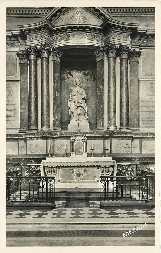 Kirche der Carmeliter - Paris 6. — Die Jungfrau von Benin — J. LE MAIGNY, Verlag (Var) - Vorderseite