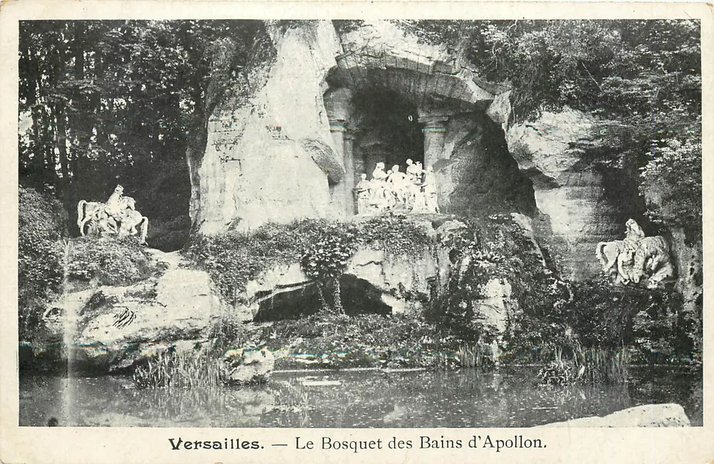 Versailles — Der Bosquet des Bains d'Apollon — Verlag nicht sichtbar - Vorderseite