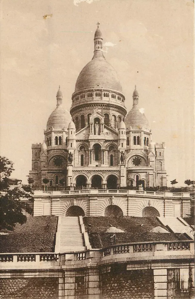 Sacré-Cœur de Montmartre — Paris — unbekannter Verleger, Seriennummer nicht sichtbar - Vorderseite