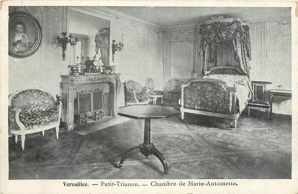 Versailles — Petit-Trianon — Zimmer von Marie-Antoinette - Vorderseite