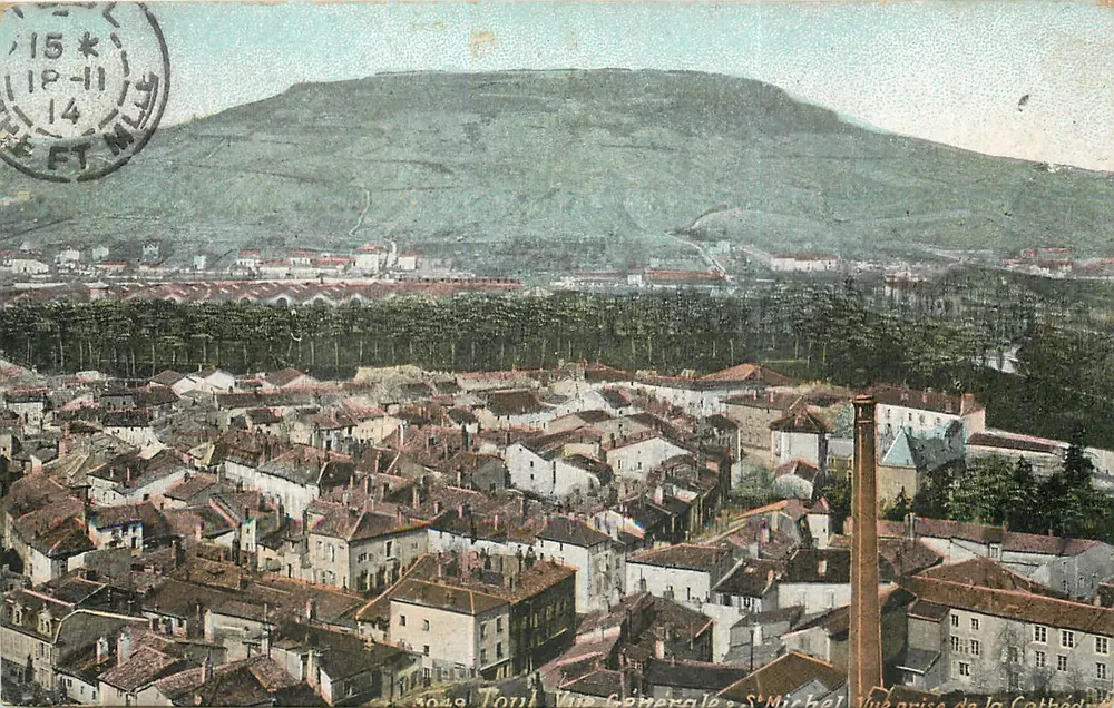 Toul - Vista Geral - São Miguel - Vista tirada da Catedral - Frente