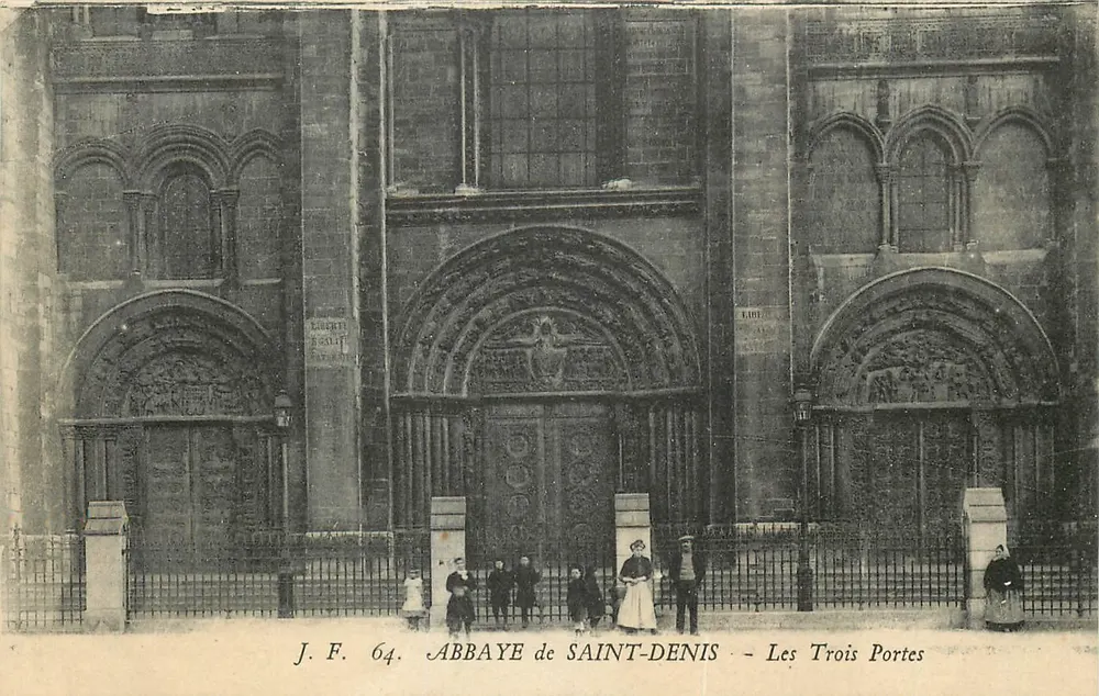 Abbazia di San Dionigi — Le Tre Porte — J.F. 64 - Recto