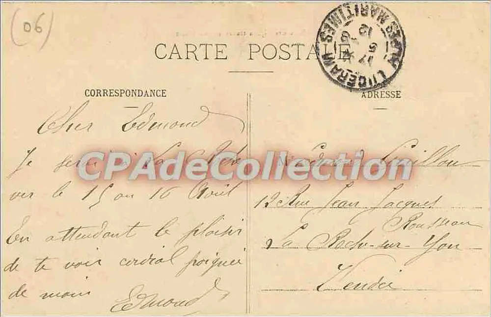 Chasseurs Alpins atravessando um glaciar — série 113 — editor não identificado - Verso