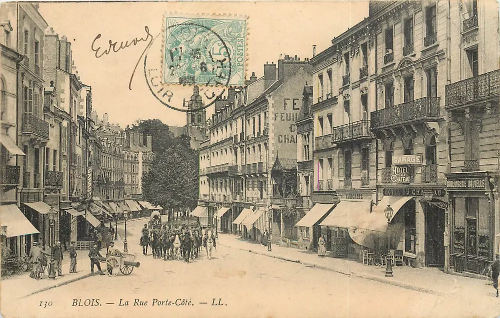 Blois — A Rue Porte-Côté — LL. - Frente