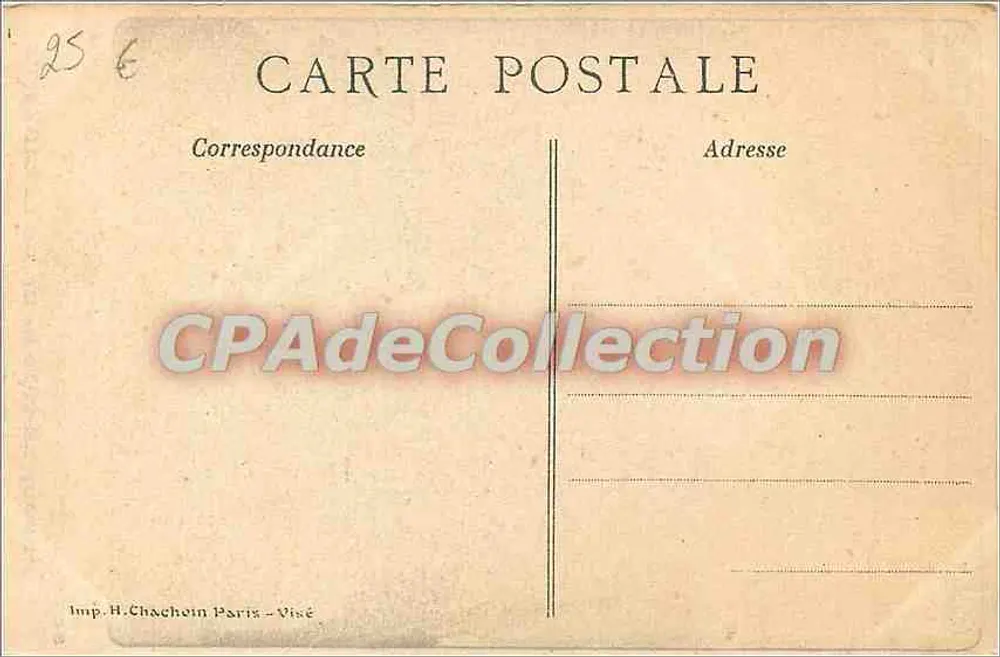 Soldaten im Einsatz — 4. Nationalverteidigungskredit 1918 — Credit Commercial de France, 20 Rue Lafayette, Paris - Rückseite