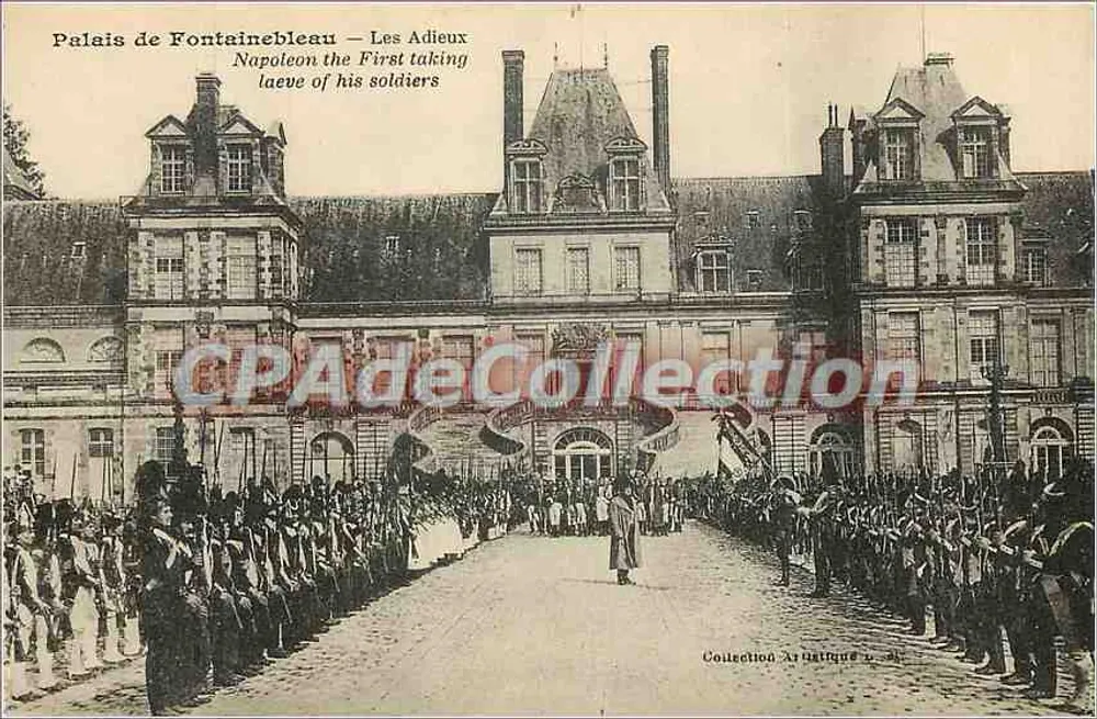 Schloss Fontainebleau — Abschiede — Künstlerische Sammlung Nr. 25 - Vorderseite