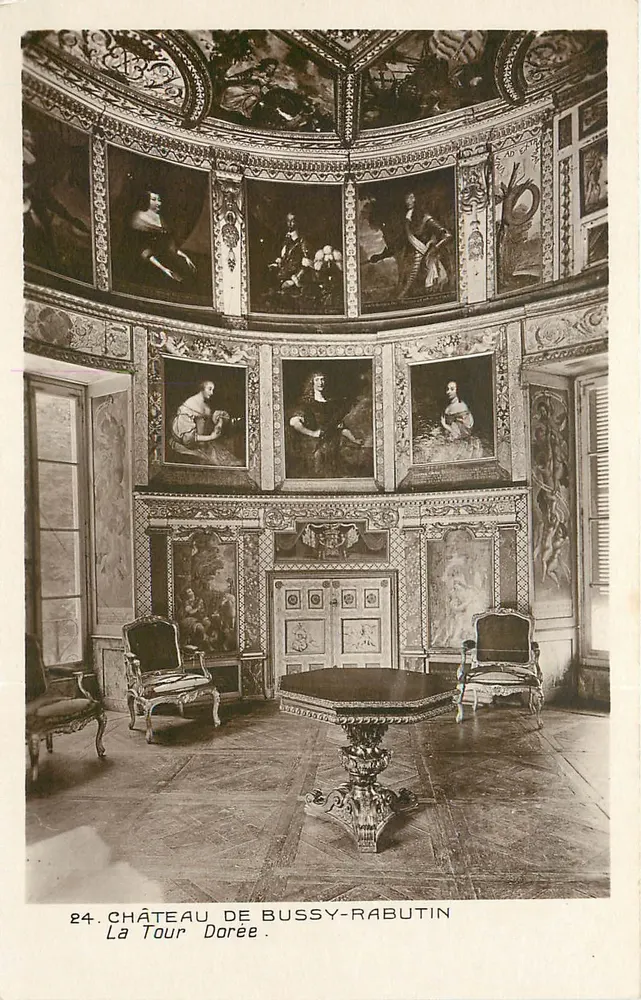 Schloss Bussy-Rabutin — La Tour Dorée — Édition des Monuments Historiques - Vorderseite