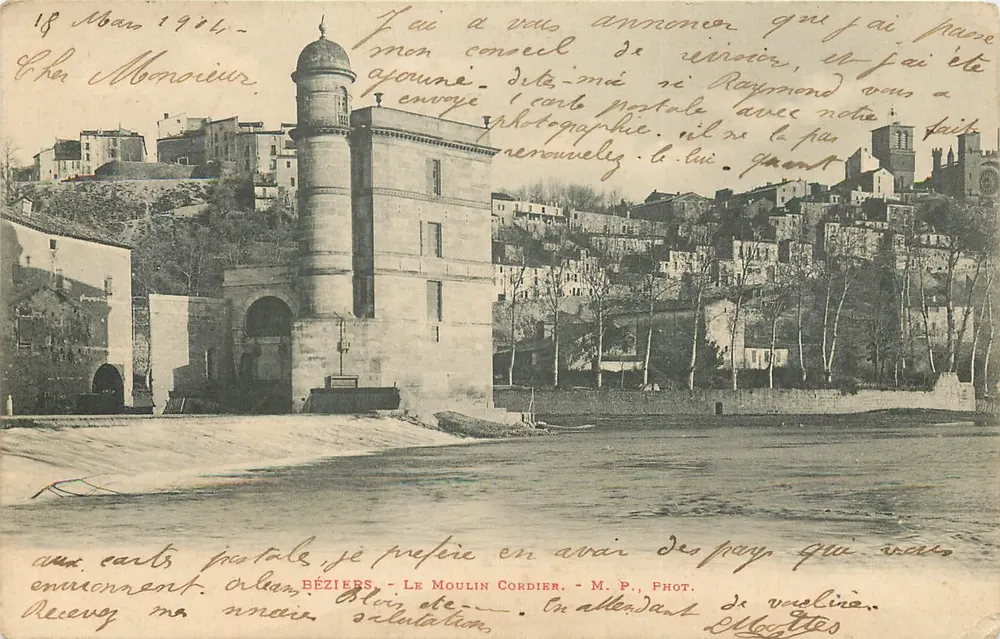 Béziers - A Moina Cordier — M. P. Fot. - Frente