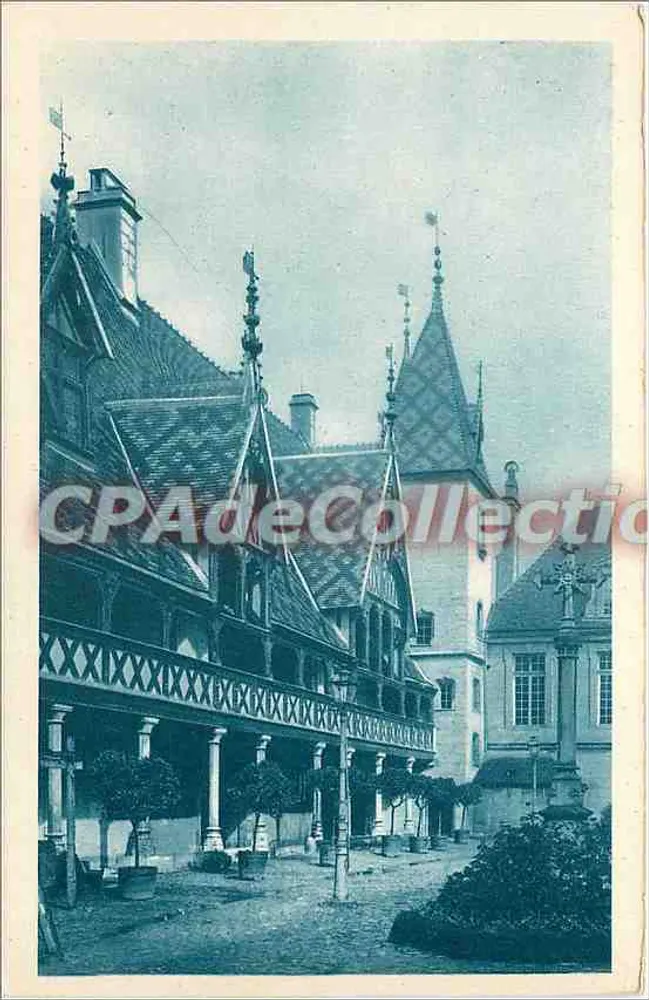 Hospice van Beaune — De Bourgondië — Antieke ansichtkaart n°38 - Voorkant