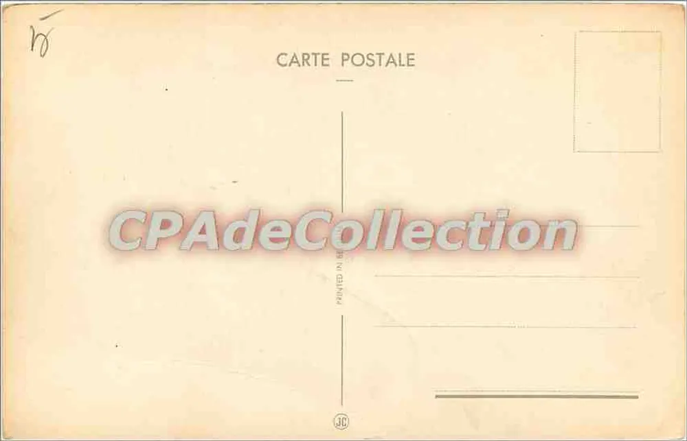 Vendedora de vestidos — publicidade humorística — CPAAdeCollection - Verso
