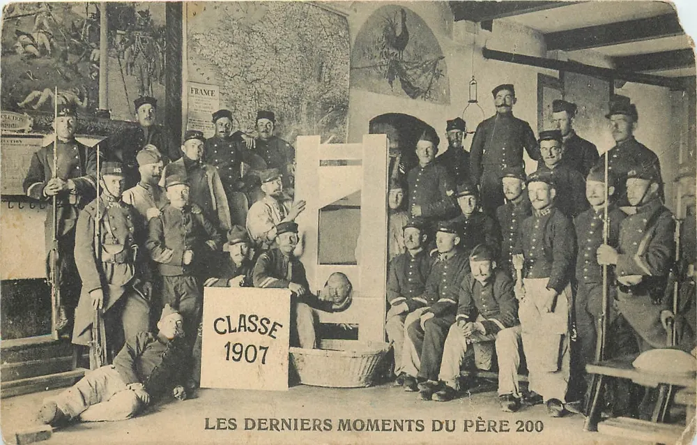 Die letzten Momente des Vaters 200 — Klasse 1907 — Verlag nicht sichtbar - Vorderseite