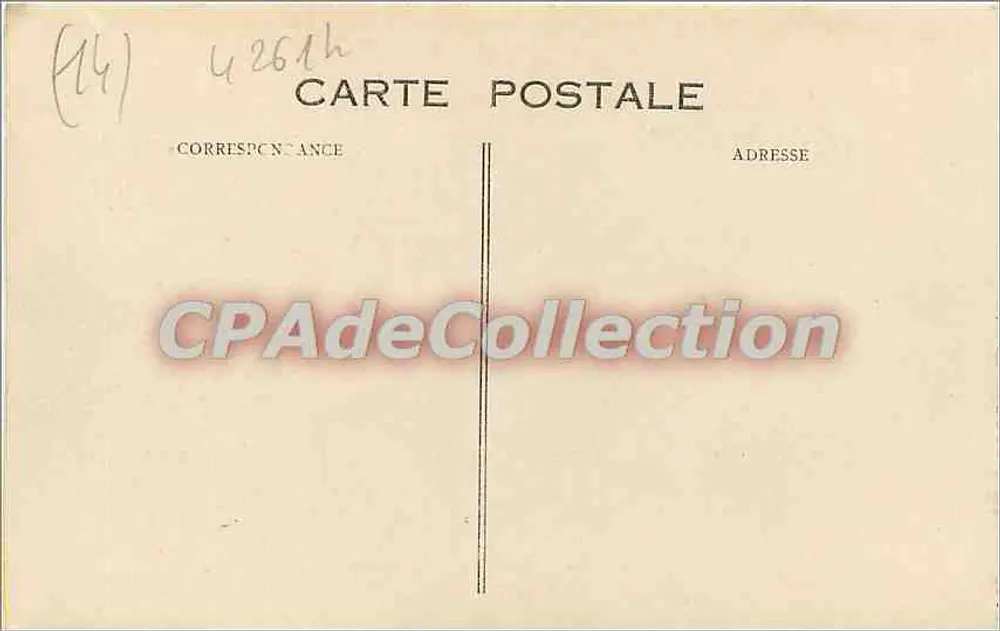 Deauville — Rue Gontaut-Biron — Editor B.D. n°456 - Reverso
