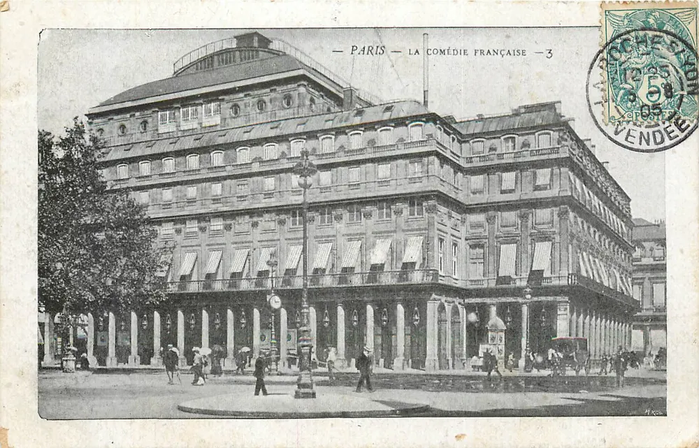 Paris — A Comédie Française — 3 — editor M. Rios - Frente