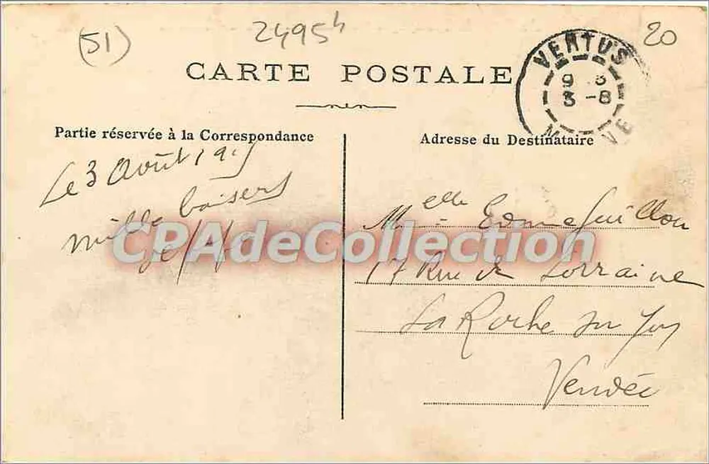 Vertus die Klippen - Felsen — Im Land der Champagne — Edition j.D - Rückseite