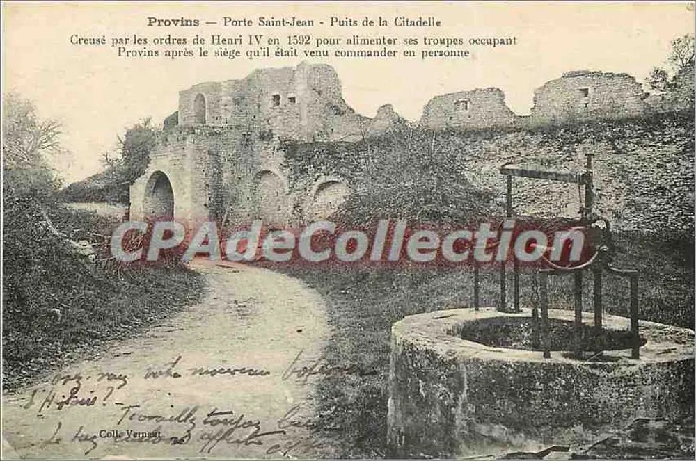 Provins — Porte Saint-Jean — Puits de la Citadelle — Coëlle Vernest - Vorderseite