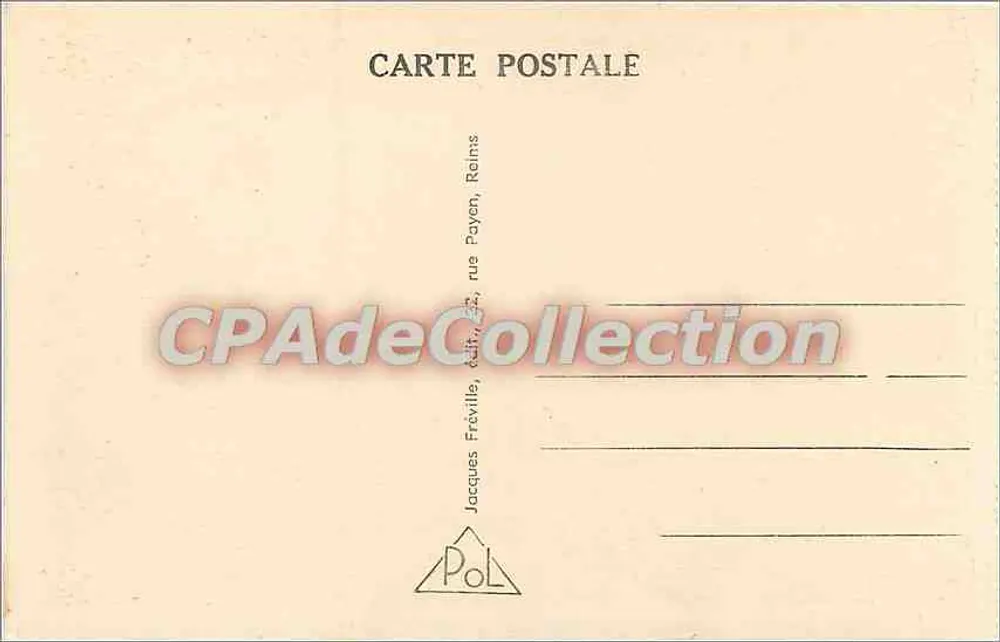 SUIPPES (Marne) - Place Léon-Bourgeois und Rue St-Honoré — Sammlung Cadieu - Rückseite