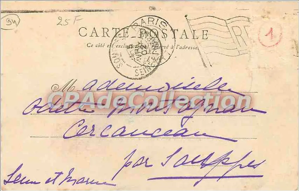 Doyton e Capela de Vincennes — Pongydebât, Paris, n°7 - Verso
