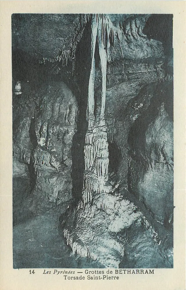 De Pyreneeën — Grotten van BETHARRAM — Torsade Saint-Pierre - Voorkant