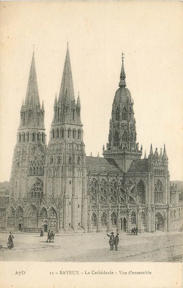 Bayeux - A Catedral - Visão geral — A+D, n° II - Frente