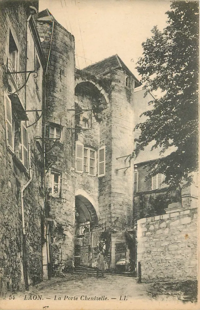 Porta Chenitzelle — Laon — LL - Frente