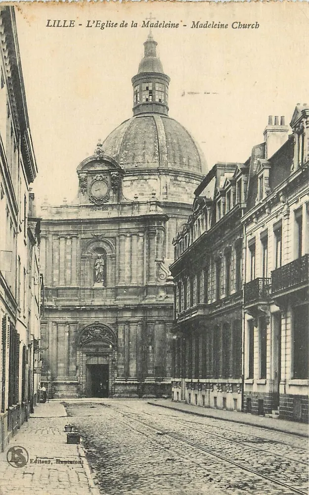 LILLE - A Igreja da Madeleine - Madeleine Church - Frente