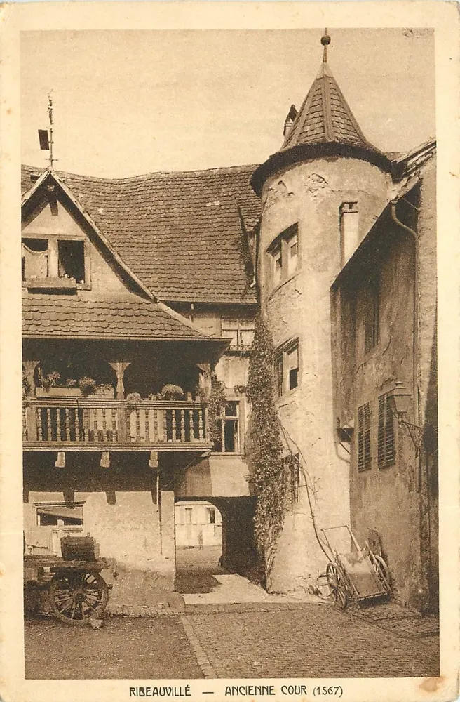 Ribeauvillé — Alte Hofstätte (1567) - Vorderseite