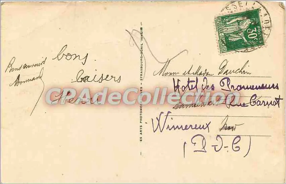 Tessé-la-Madeleine — Monument aux Morts — Editore - Verso