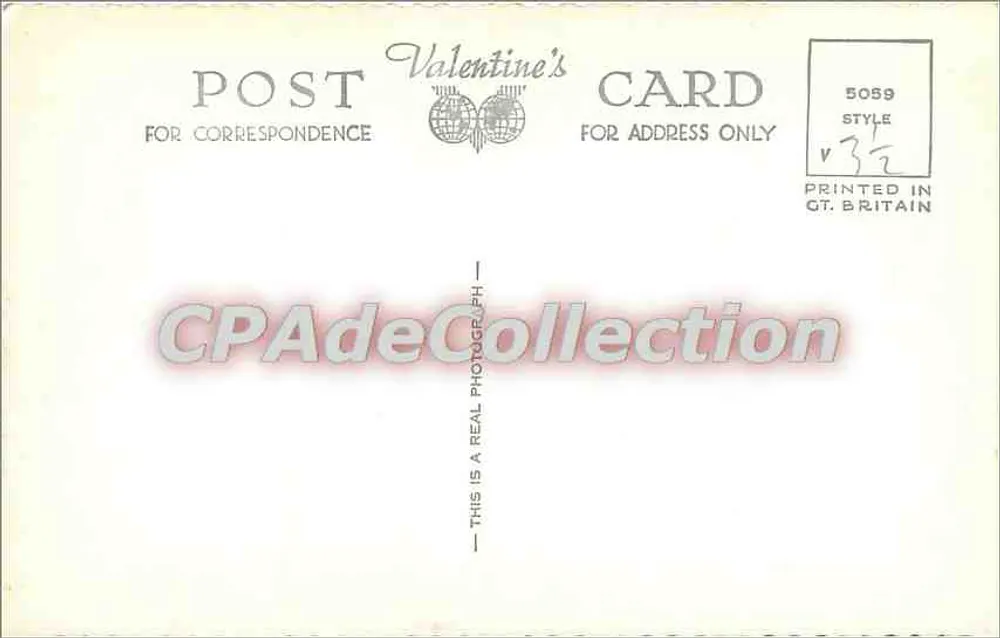De koperen paard, Long Walk — Windsor — uitgever Valentine's, n° 3551 - Achterkant