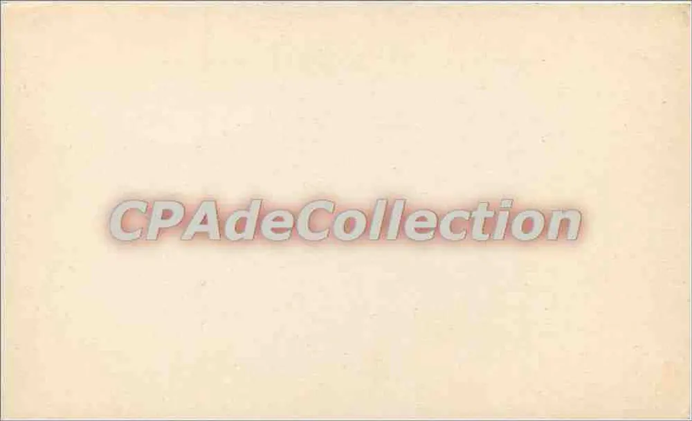 Carta postal virgem — verso — editor desconhecido - Verso