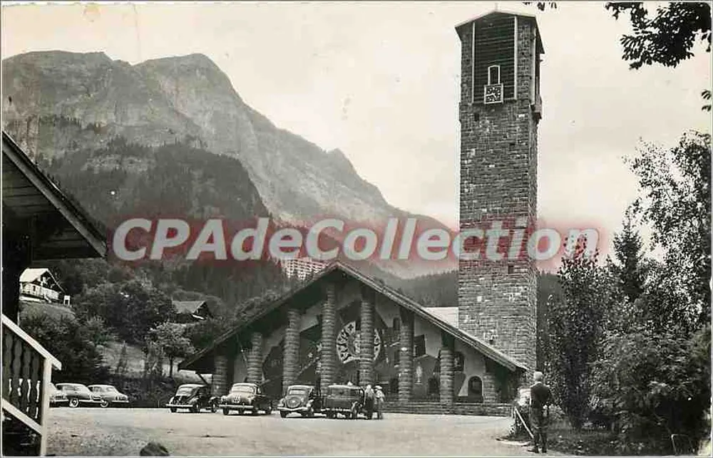 Kirche von Saint-Gervais-les-Bains — Plateau d'Assy — Verlag S.P.A. Vacances Idéales - Vorderseite