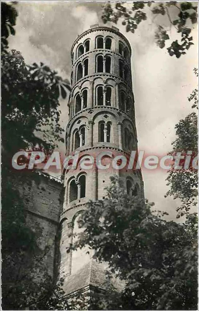 UZES (Gard) — La Tour Fenestrelle (11. Jahrhundert) — Éditions S.L., Avenue des Frères Lumière, Lyon - Vorderseite