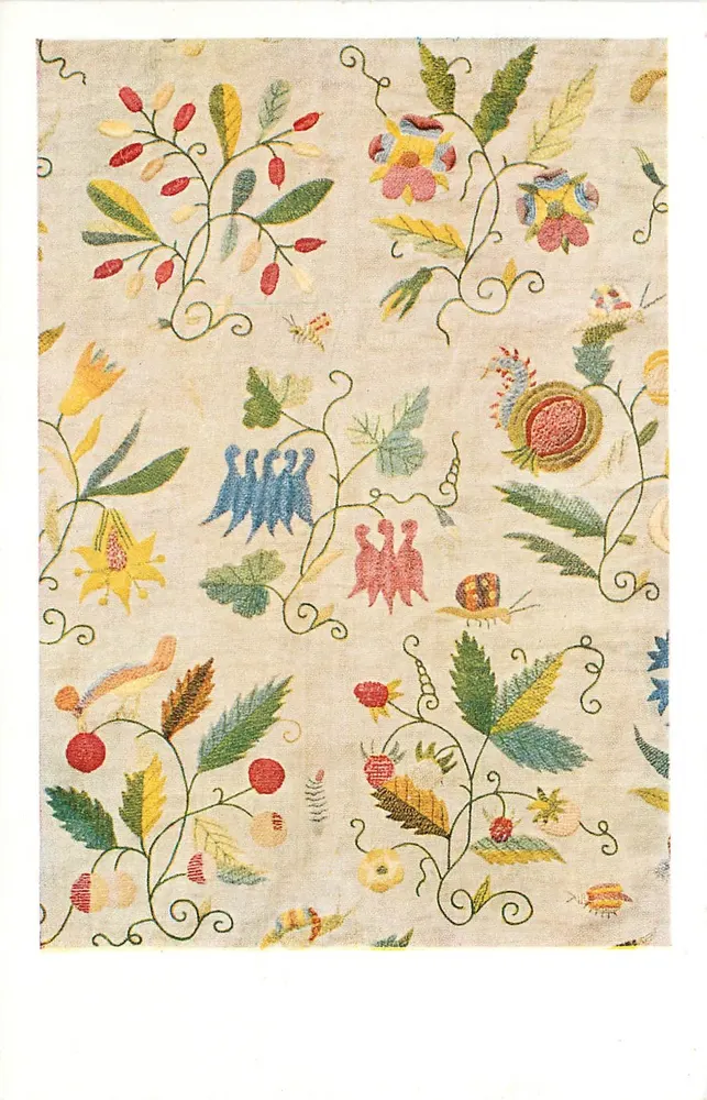 Curtain (Detail) — 17th century — Victoria and Albert Museum, T.142 - Vorderseite
