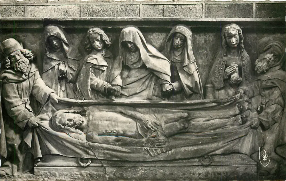Souvigny (Allier) — Innenraum der Basilika — Mise au Tombeau — Éditions du LYS, Clermont-Ferrand - Vorderseite