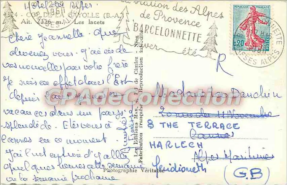 COP DE LA VOLE (B.A.A.) — Der Pass — Éditions Françaises Man. - Rückseite