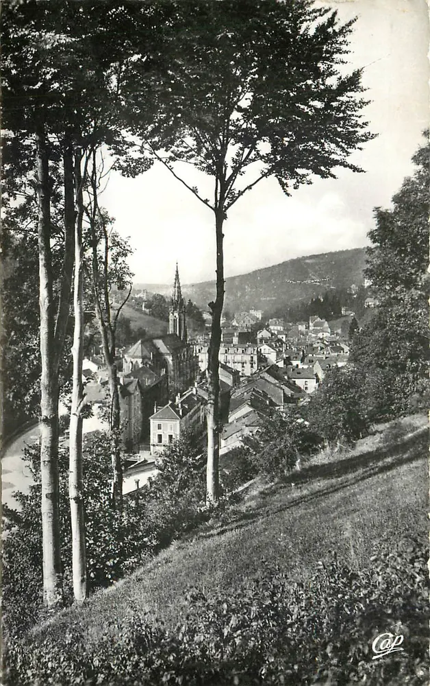 Plombières-les-Bains — Ansicht vom Norden — Réal-Photo - Vorderseite