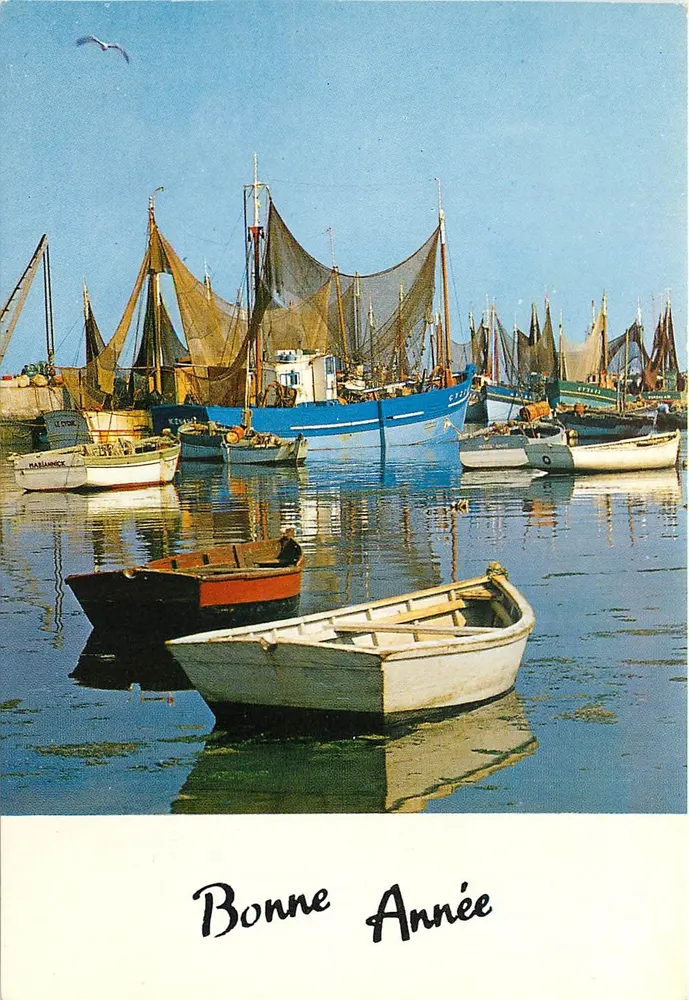 Porto de pesca — Boa Ano — Les Éditions Jean Audierne (Série H - Porto Bretão) - Frente