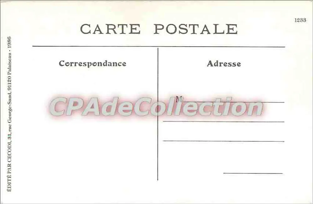 Ambleteuse (Pas-de-Calais) — Der Lifeguard am Strand — L.D.B. 884 - Rückseite