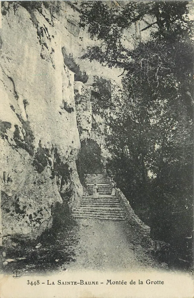 A Santa-Baume - Subida da Gruta — editor anônimo, n° 3448 - Frente