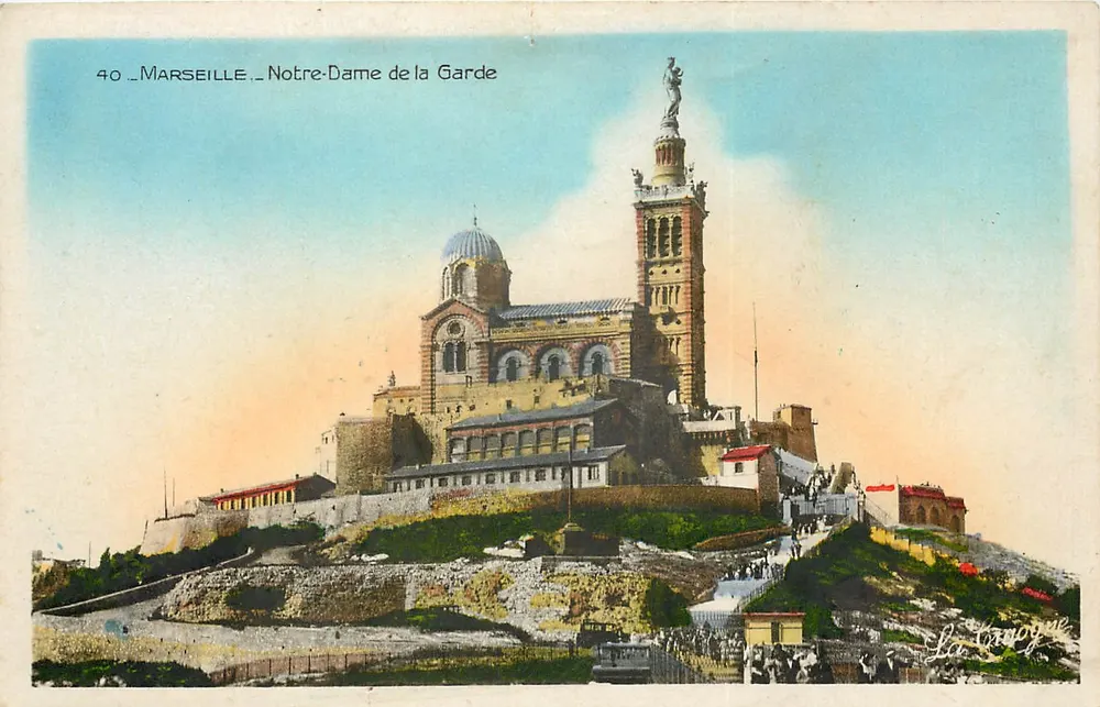 Marseille — Nossa Senhora da Guarda — La Tronquée - Frente