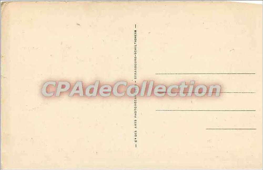 A Praia das Pirâmides — Beg-Meil — C.A. dos Aits Fotogênicos - Strasbourg-Schiltigheim - Verso