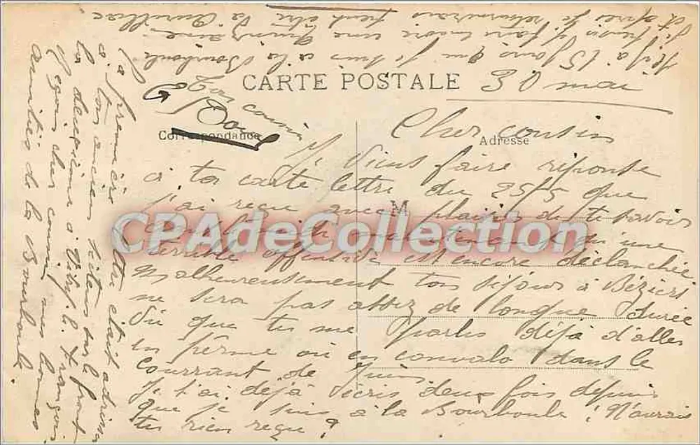 Kasteel van Murols — L'Auvergne — Uitgever L'Auvergne, serie-nummer niet zichtbaar - Achterkant
