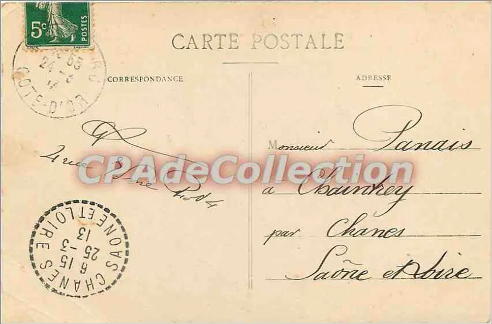 Montbard — Las Fábricas Metalúrgicas — Editor desconocido, n° 14 - Reverso