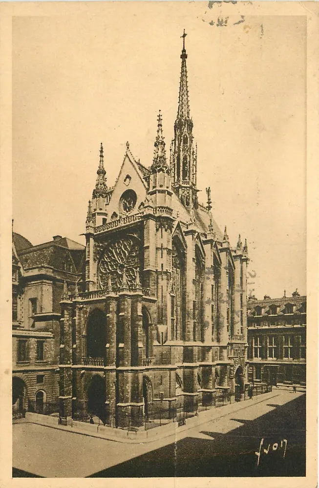 Paris — A Santa Capela — Les Éditions d'Art Français, n°148 - Frente