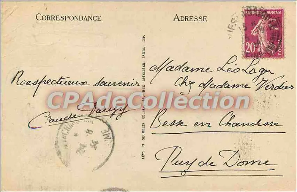 Arques-la-Bataille — Widok na kościoł — S.I.J. n°16 - Rewers
