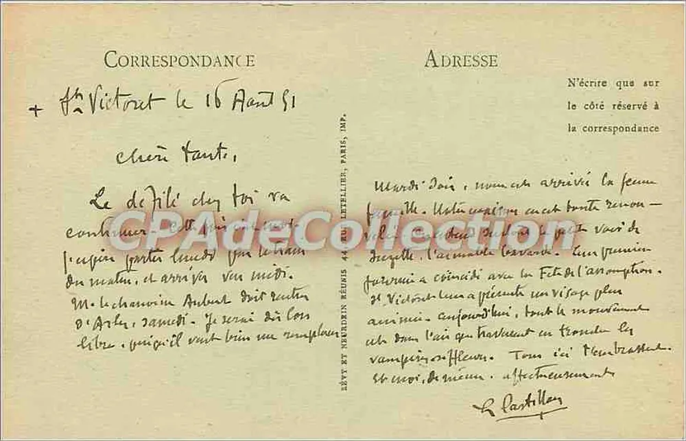 Valence - Abside da Catedral — LL. n°29 - Verso